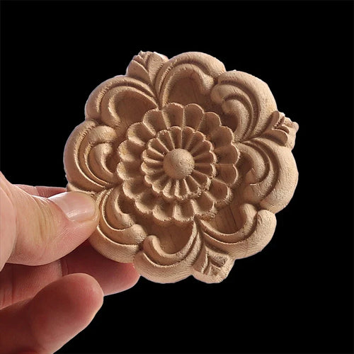 Carved Wood Applique Onlay
